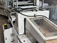 Flowpackmachine enkel kops seal beitel tevopharm, pack 6, wit grijs, bouwjaar 1986 - afbeelding 3 van  6