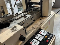 Flowpackmachine enkel kops seal beitel tevopharm, pack 6, wit grijs, bouwjaar 1986 - afbeelding 4 van  6