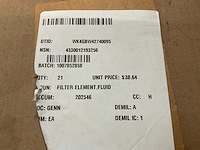 Fluid filter element (21x) - afbeelding 4 van  5