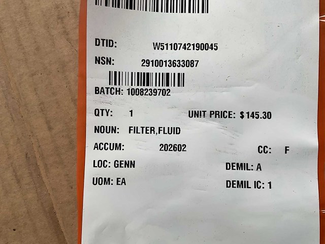 Fluid filter - afbeelding 4 van  4