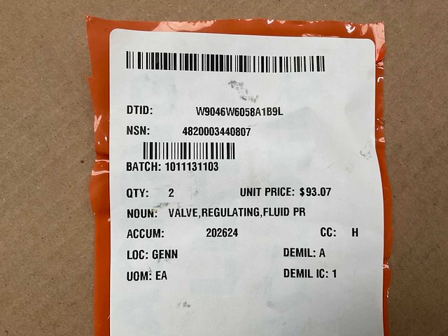 Fluid regulating valve (2x) - afbeelding 4 van  4