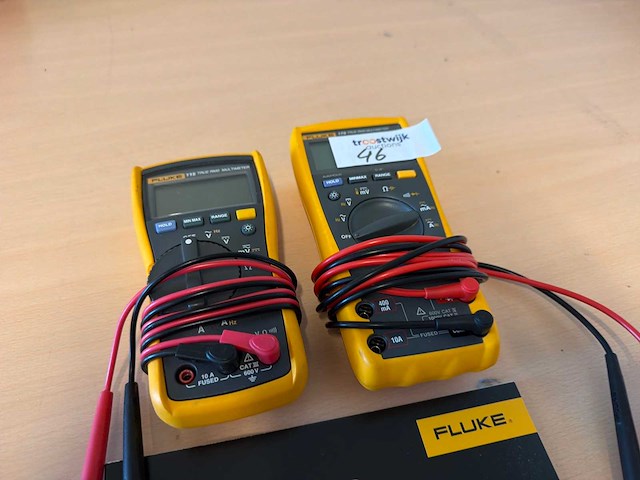 Fluke 115 & fluke 179 true rms digitale multimeters - afbeelding 2 van  3