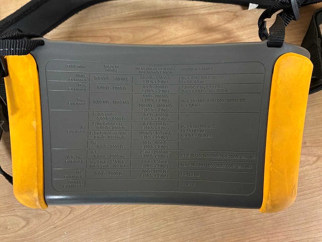 Fluke 1664 fc multifunctionele installatietester - afbeelding 2 van  6