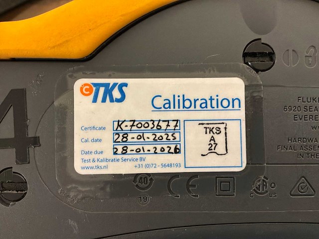 Fluke 1664 fc multifunctionele installatietester - afbeelding 4 van  6