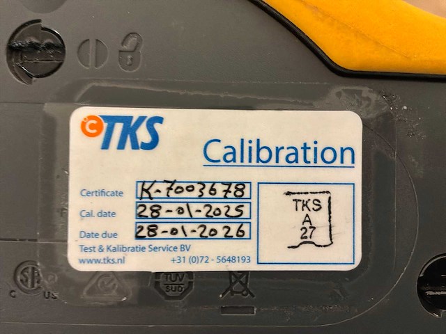 Fluke 1664 fc multifunctionele installatietester - afbeelding 4 van  6