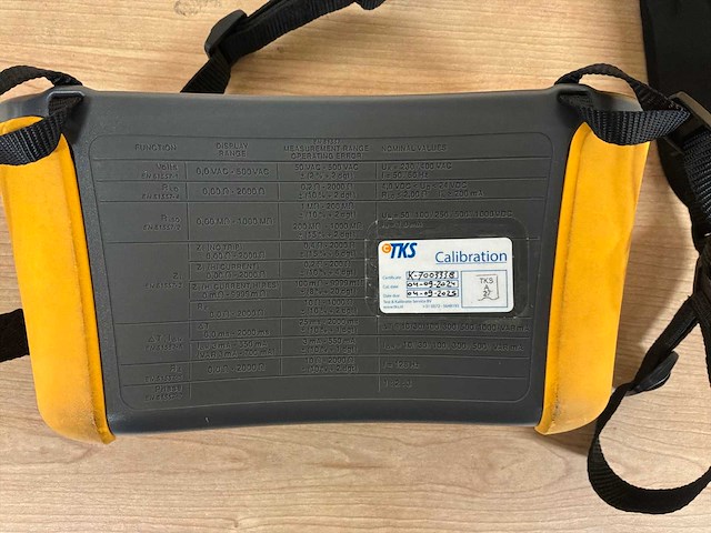 Fluke 1664 fc multifunctionele installatietester - afbeelding 3 van  8