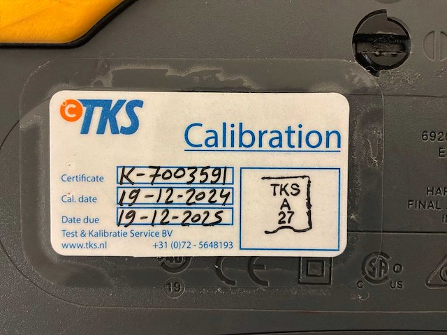 Fluke 1664 fc multifunctionele installatietester - afbeelding 4 van  6