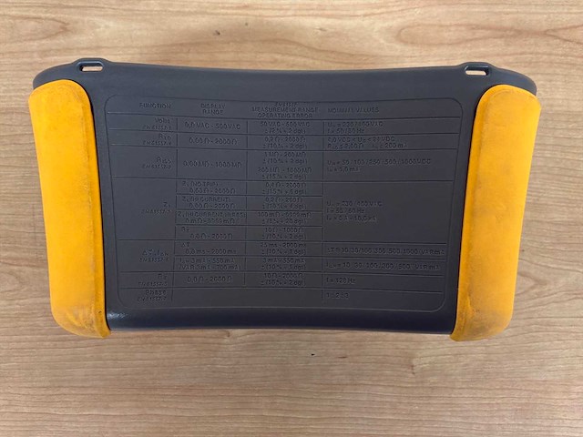 Fluke 1664 fc multifunctionele installatietester - afbeelding 3 van  7