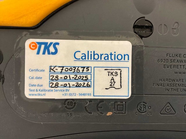 Fluke 1664 fc multifunctionele installatietester - afbeelding 4 van  7