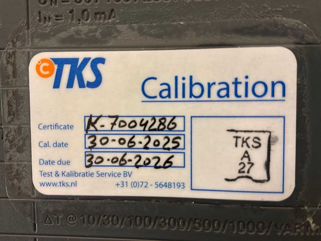 Fluke 1664 fc multifunctionele installatietester - afbeelding 3 van  7