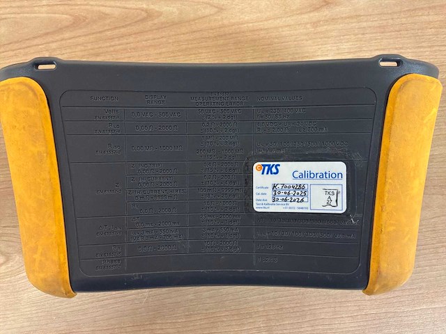 Fluke 1664 fc multifunctionele installatietester - afbeelding 4 van  7