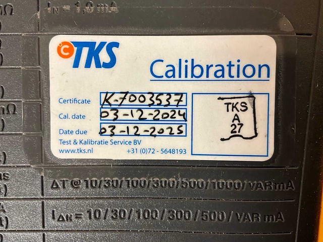 Fluke 1664 fc multifunctionele installatietester - afbeelding 4 van  7