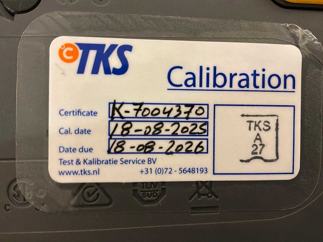 Fluke 1664 fc multifunctionele installatietester - afbeelding 4 van  7