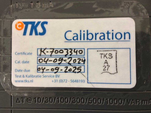 Fluke 1664 fc multifunctionele installatietester - afbeelding 4 van  7