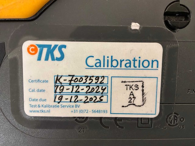 Fluke 1664 fc multifunctionele installatietester - afbeelding 4 van  7