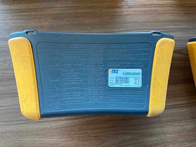 Fluke 1664fc multifunctionele installatietester (2x) - afbeelding 7 van  12