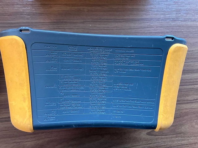Fluke 1664fc multifunctionele installatietester (2x) - afbeelding 8 van  12