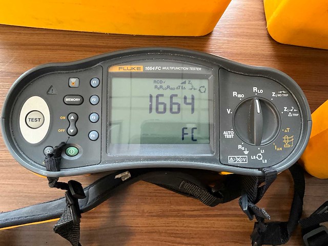Fluke 1664fc multifunctionele installatietester (2x) - afbeelding 4 van  11