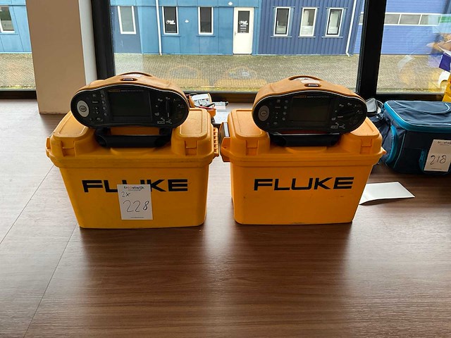 Fluke 1664fc multifunctionele installatietester (2x) - afbeelding 1 van  12