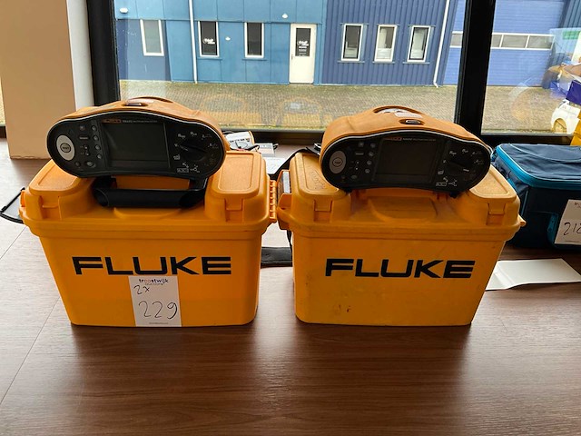 Fluke 1664fc multifunctionele installatietester (2x) - afbeelding 1 van  13