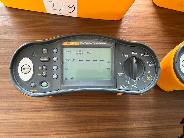 Fluke 1664fc multifunctionele installatietester (2x) - afbeelding 6 van  13