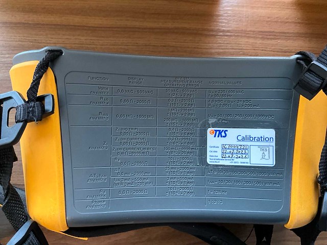 Fluke 1664fc multifunctionele installatietester (2x) - afbeelding 6 van  11