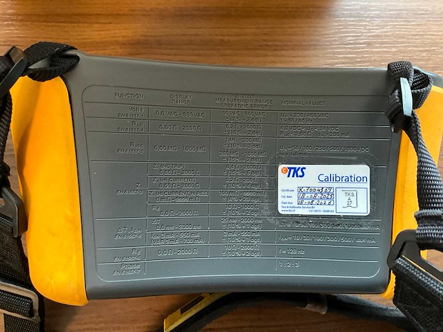 Fluke 1664fc multifunctionele installatietester (2x) - afbeelding 7 van  11