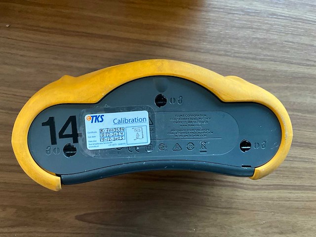 Fluke 1664fc multifunctionele installatietester (2x) - afbeelding 9 van  11