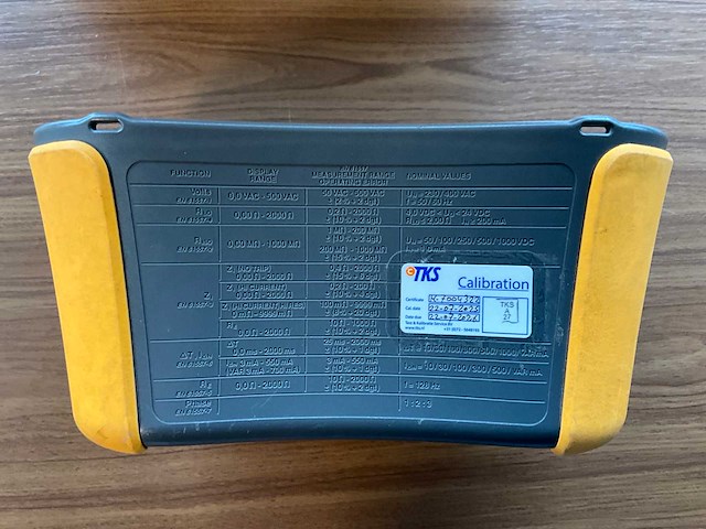 Fluke 1664fc multifunctionele installatietester - afbeelding 3 van  7