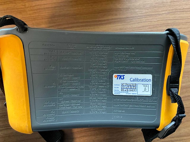 Fluke 1664fc multifunctionele installatietester - afbeelding 3 van  7