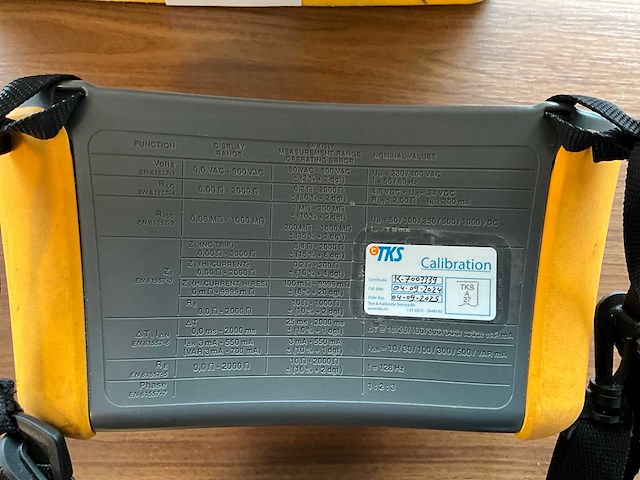 Fluke 1664fc multifunctionele installatietester - afbeelding 3 van  8