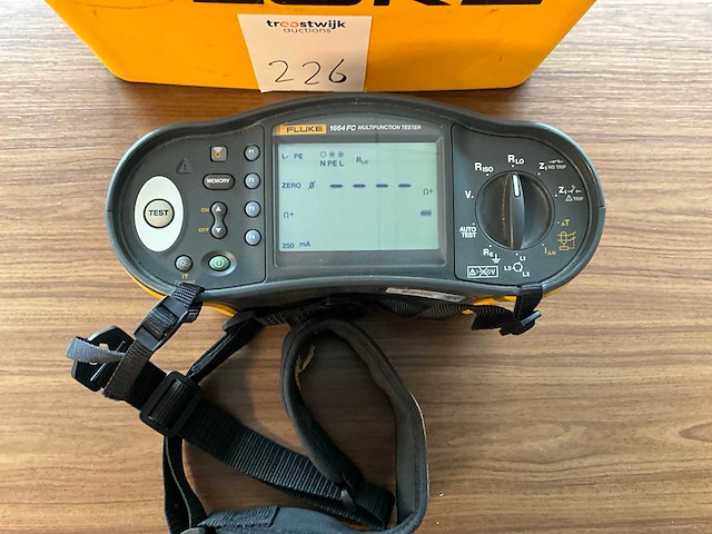 Fluke 1664fc multifunctionele installatietester - afbeelding 2 van  6
