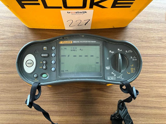 Fluke 1664fc multifunctionele installatietester - afbeelding 2 van  8