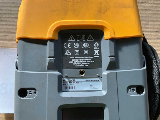 Fluke 190-102 series iii oscilloscoop - afbeelding 5 van  8