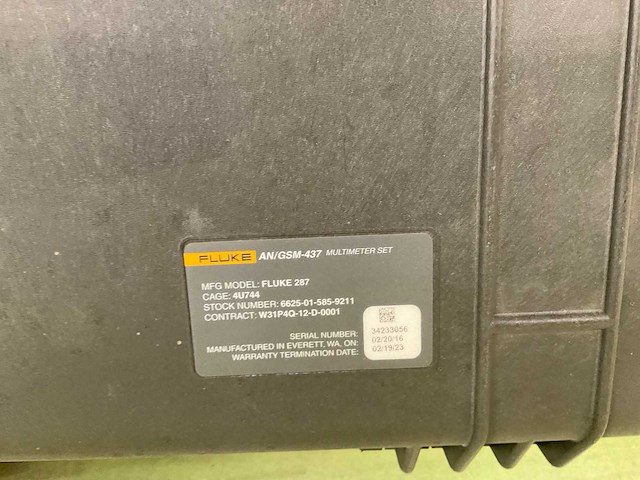 Fluke 287 multimeter - afbeelding 5 van  5