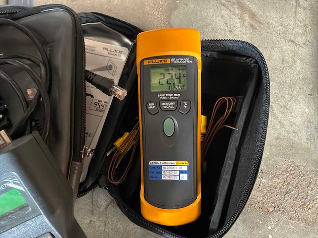 Fluke ir thermometer & lan kabeltester - afbeelding 2 van  3