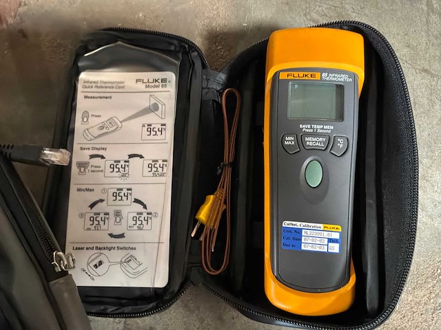 Fluke ir thermometer & lan kabeltester - afbeelding 3 van  3