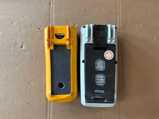 Fluke / voltcraft 1503 / et 200 multi meter (2x) - afbeelding 4 van  6