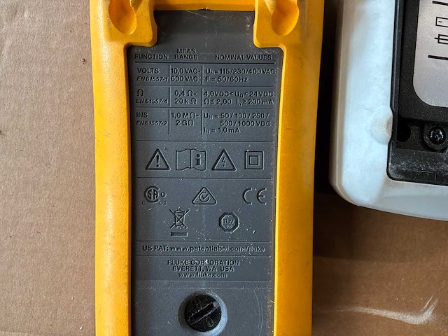 Fluke / voltcraft 1503 / et 200 multi meter (2x) - afbeelding 6 van  6