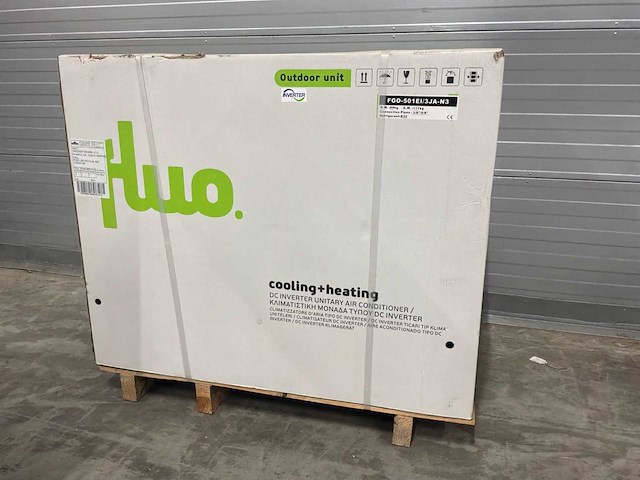 Fluo fgo-501ei/1ja-n3 r32 buitendeel 13,4kw - afbeelding 3 van  15