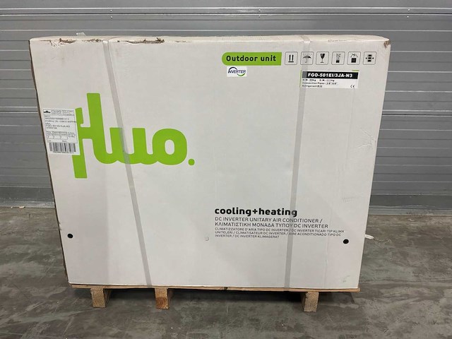 Fluo fgo-501ei/1ja-n3 r32 buitendeel 13,4kw - afbeelding 4 van  15