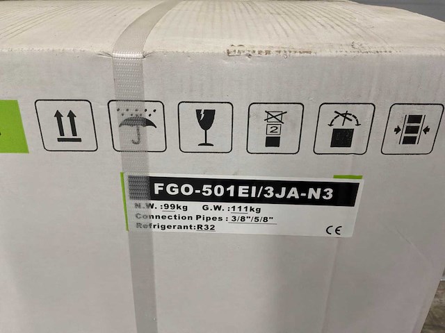Fluo fgo-501ei/1ja-n3 r32 buitendeel 13,4kw - afbeelding 5 van  15