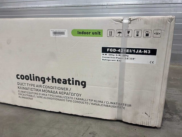 Fluo idu fgd-421ei/1ja-n3 r32 binnendeel 12,1kw - afbeelding 4 van  12