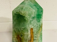 Fluoriet obelisk (6-zijdig) - afbeelding 2 van  5
