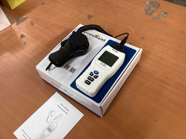 Flus et-932 lichtmeter - 0-400.000lux - afbeelding 2 van  8