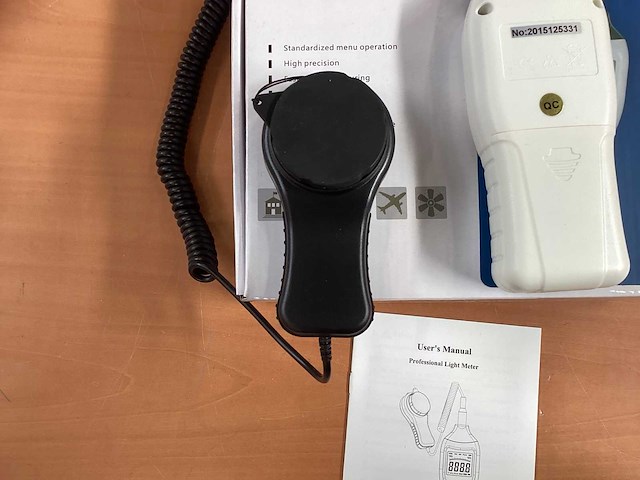 Flus et-932 lichtmeter - 0-400.000lux - afbeelding 5 van  8