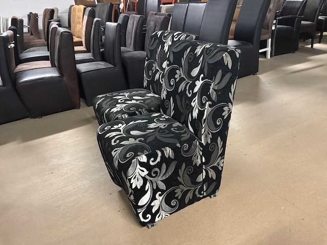 Fluwo verrijdbare eetkamerstoel (2x) - afbeelding 8 van  11