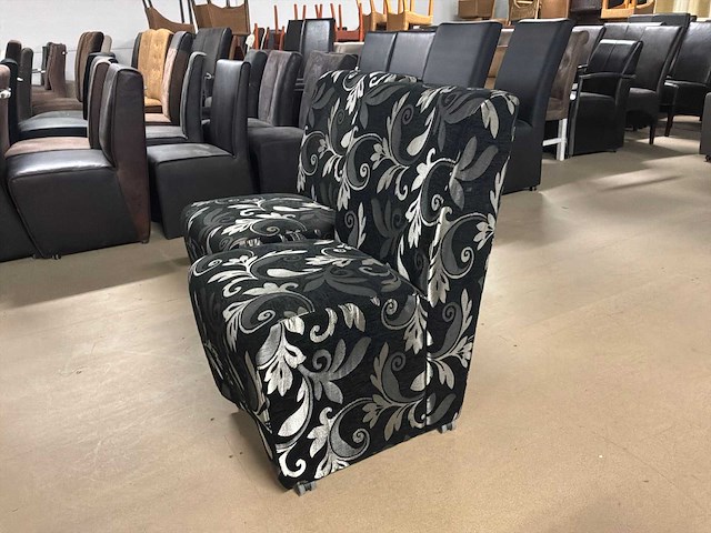 Fluwo verrijdbare eetkamerstoel (2x) - afbeelding 9 van  11