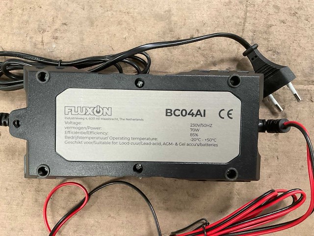 Fluxon bc04ai acculader - afbeelding 2 van  2
