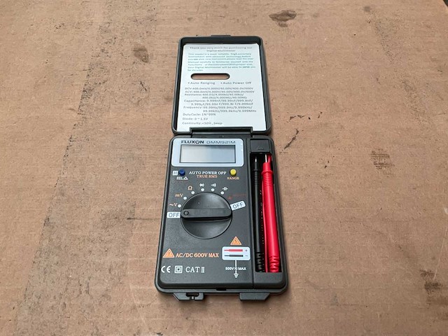 Fluxon dmm100 multimeter - afbeelding 1 van  4